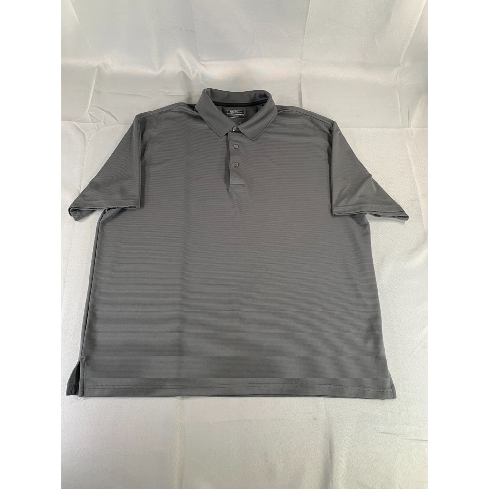 Ben Hogan Performance 3XL Gray Golf Polo Shirt Moisture Wicking Stretch Mens